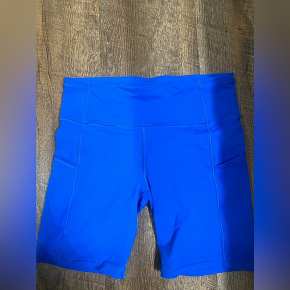 Wild bluebell lululemon shorts fast and free high rise - Picture 2 of 4